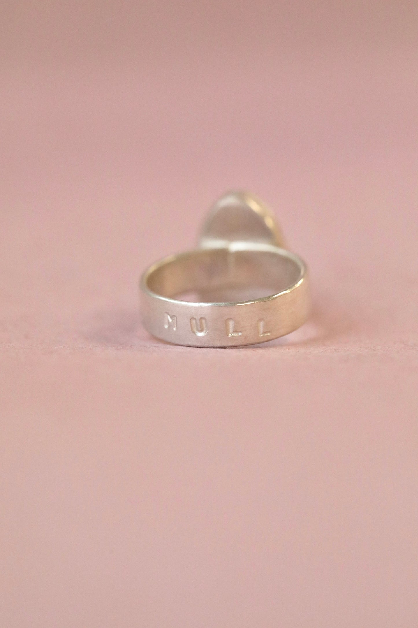 MULL Teal & silver ring - N