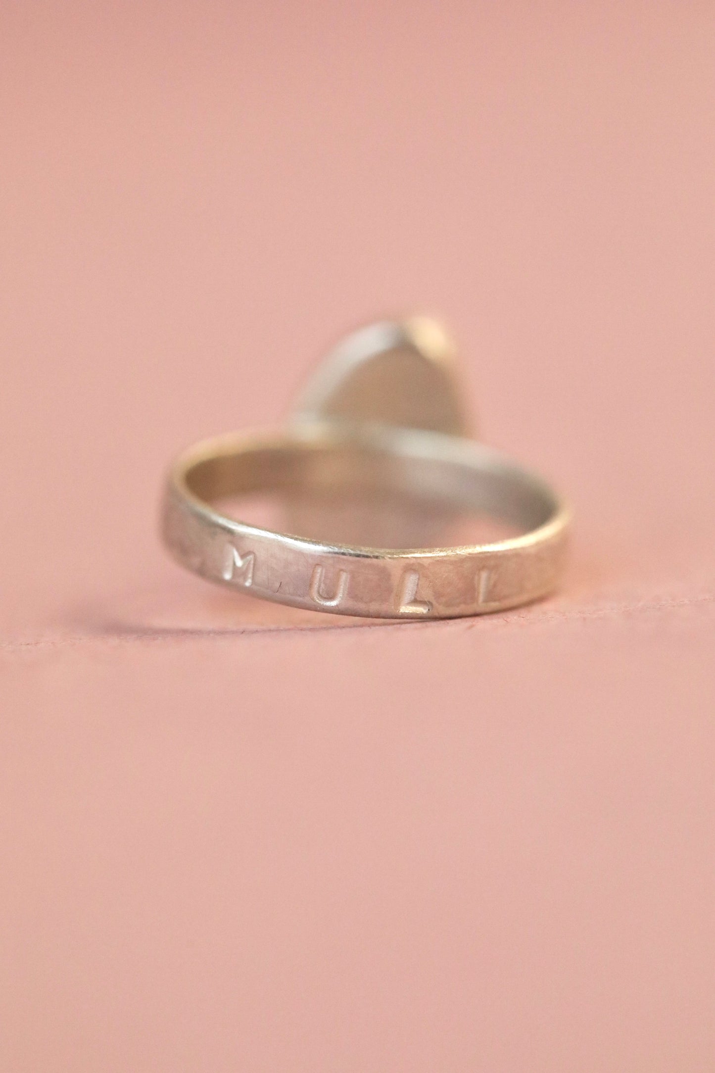 MULL White & silver ring - K 1/2