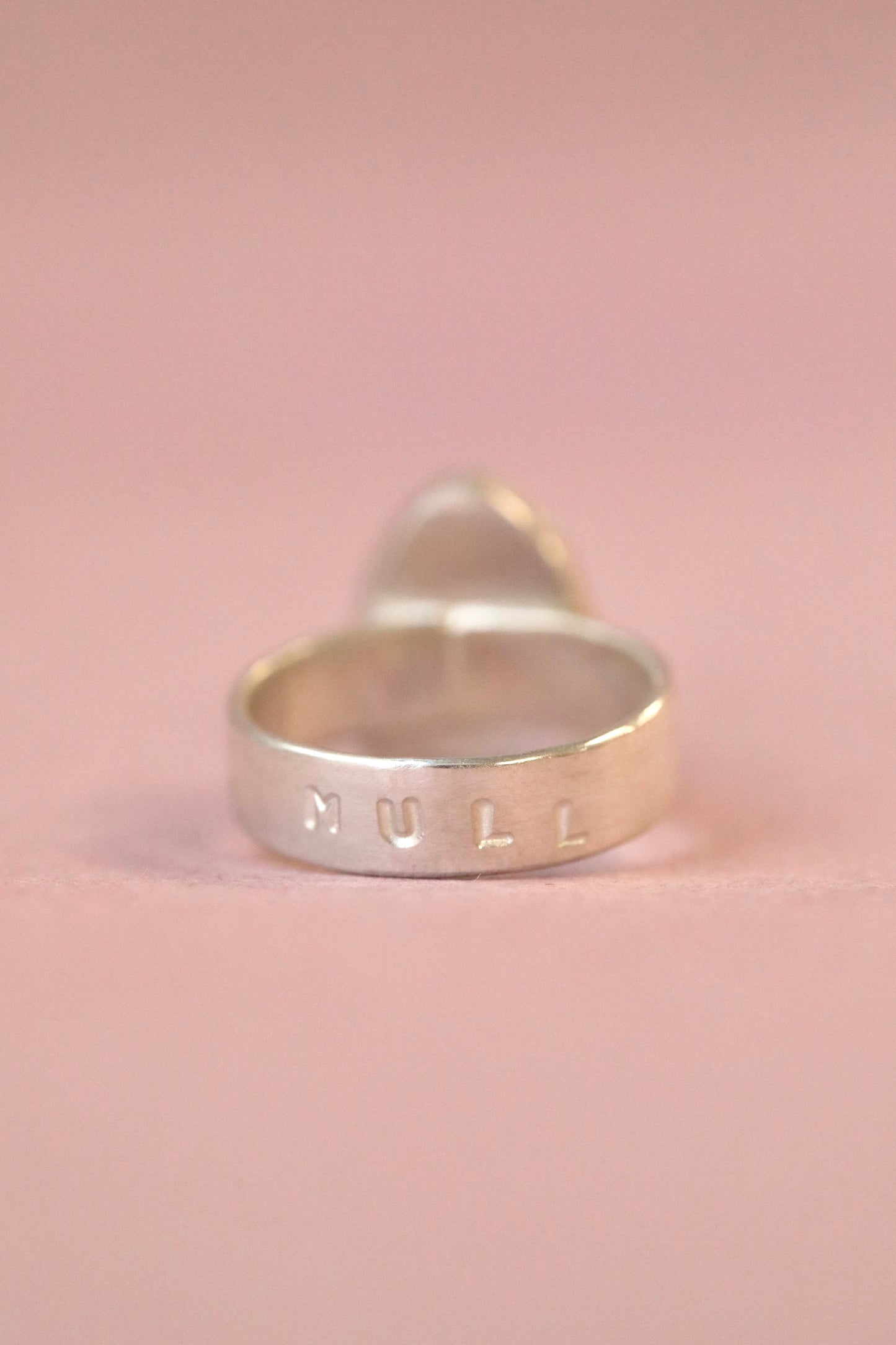 MULL Teal & silver ring - N