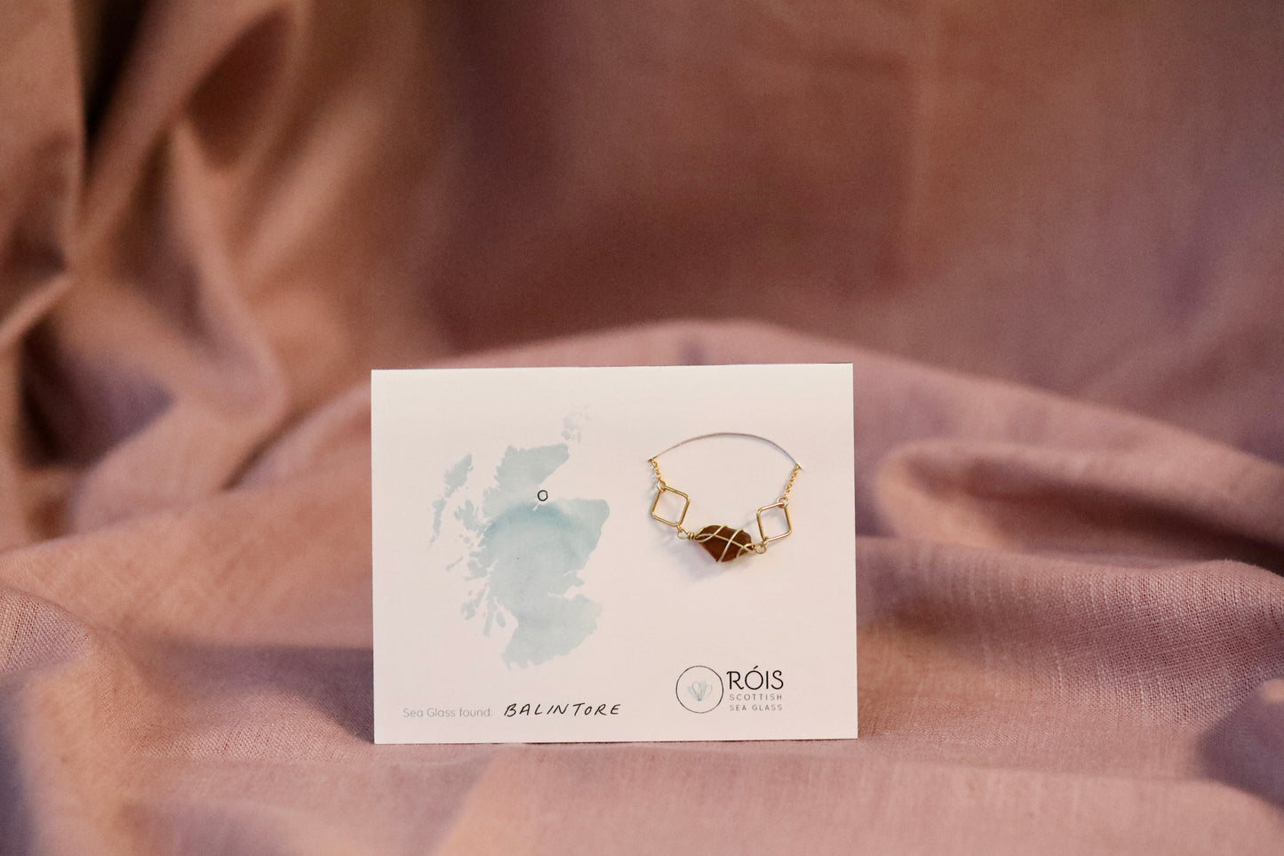Xanthe Necklace in Gold Vermeil & Amber