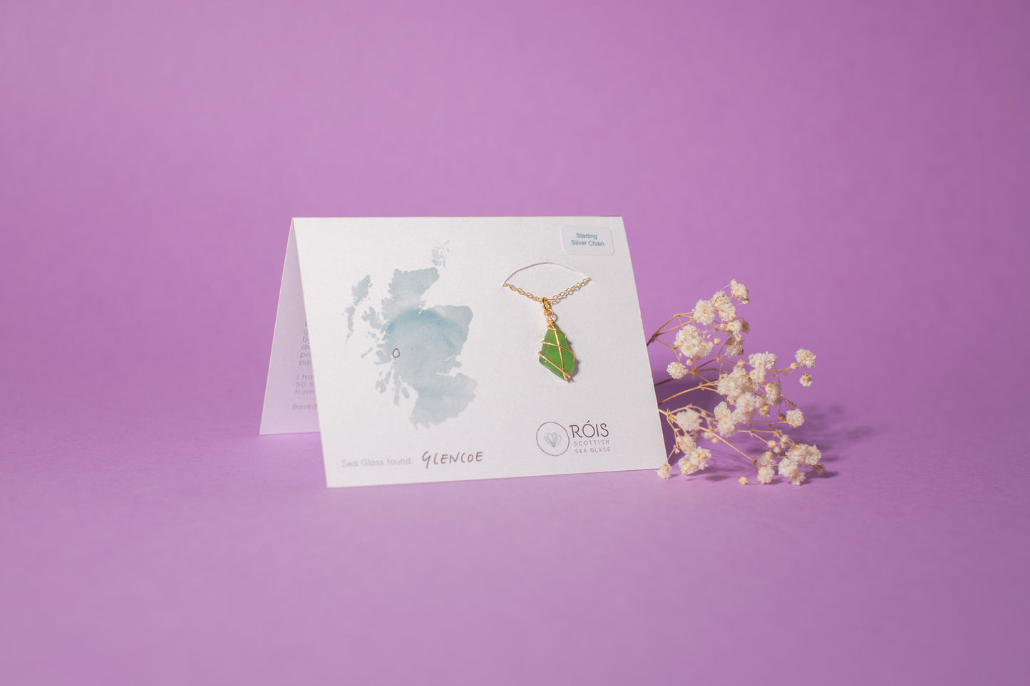 Classic Gold Necklace - Bright Green