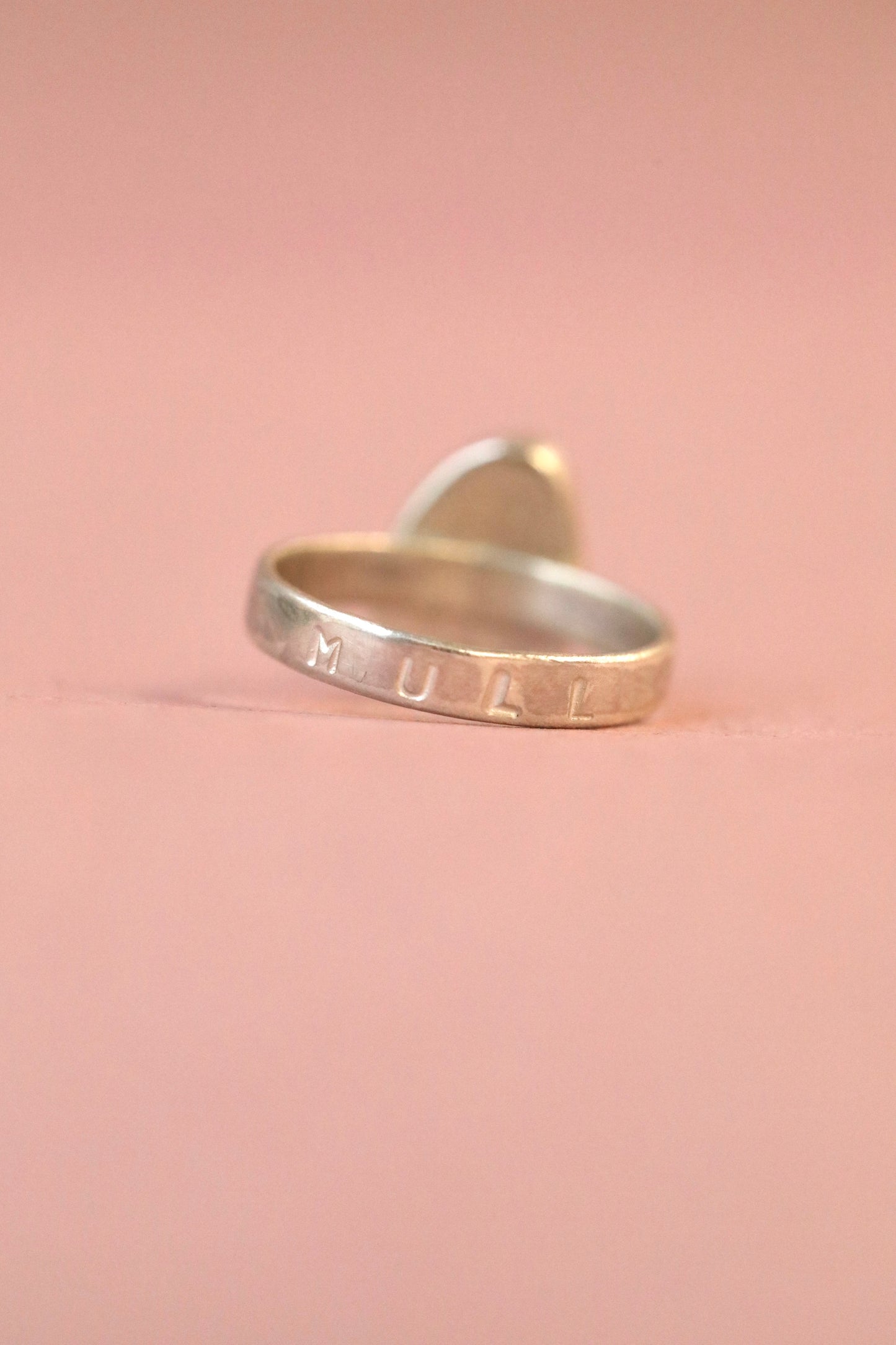 MULL White & silver ring - K 1/2