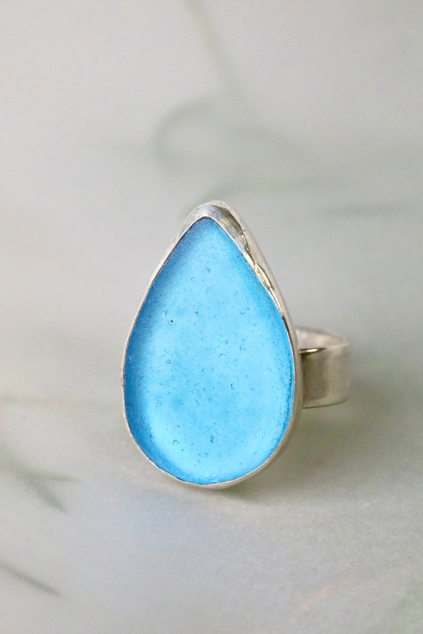 SKYE Turquoise & silver ring - size M 1/2