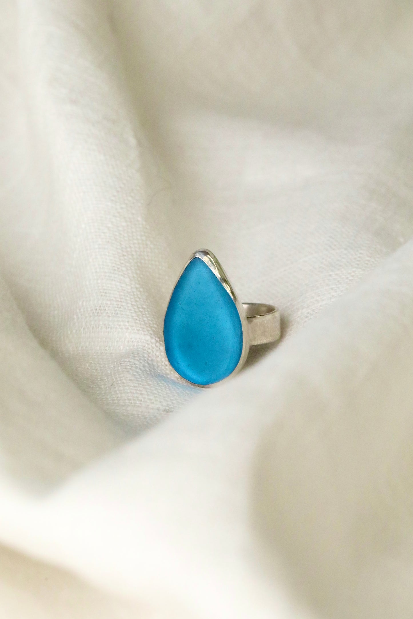 SKYE Turquoise & silver ring - size M 1/2
