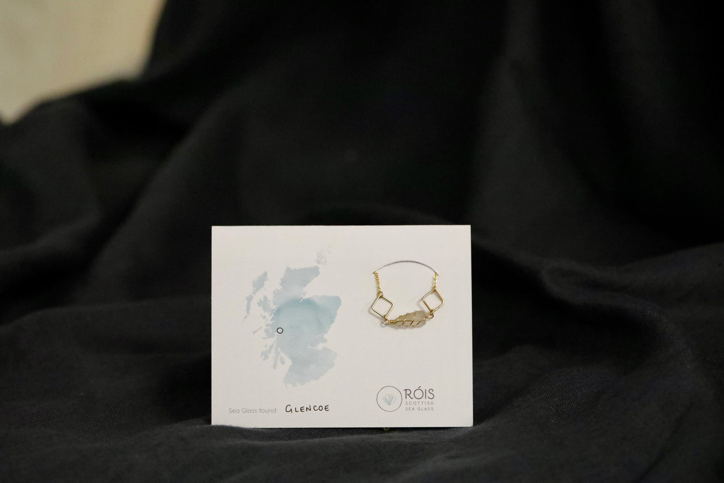 Xanthe Necklace in Gold Vermeil & White